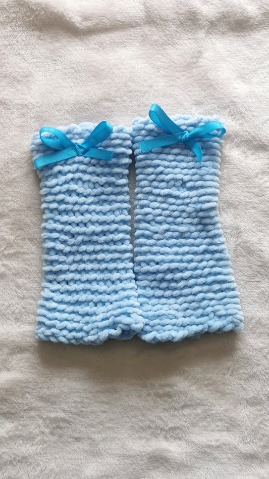 Guêtres Bleu à nœud 💙🎀