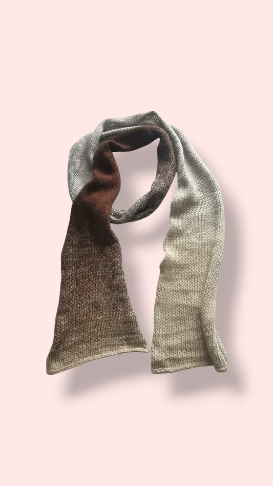 Écharpe Marron dégradé 🧣