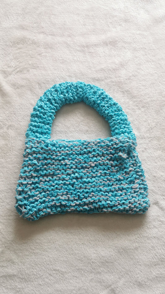 Petit sac Bleu Turquoise Gris