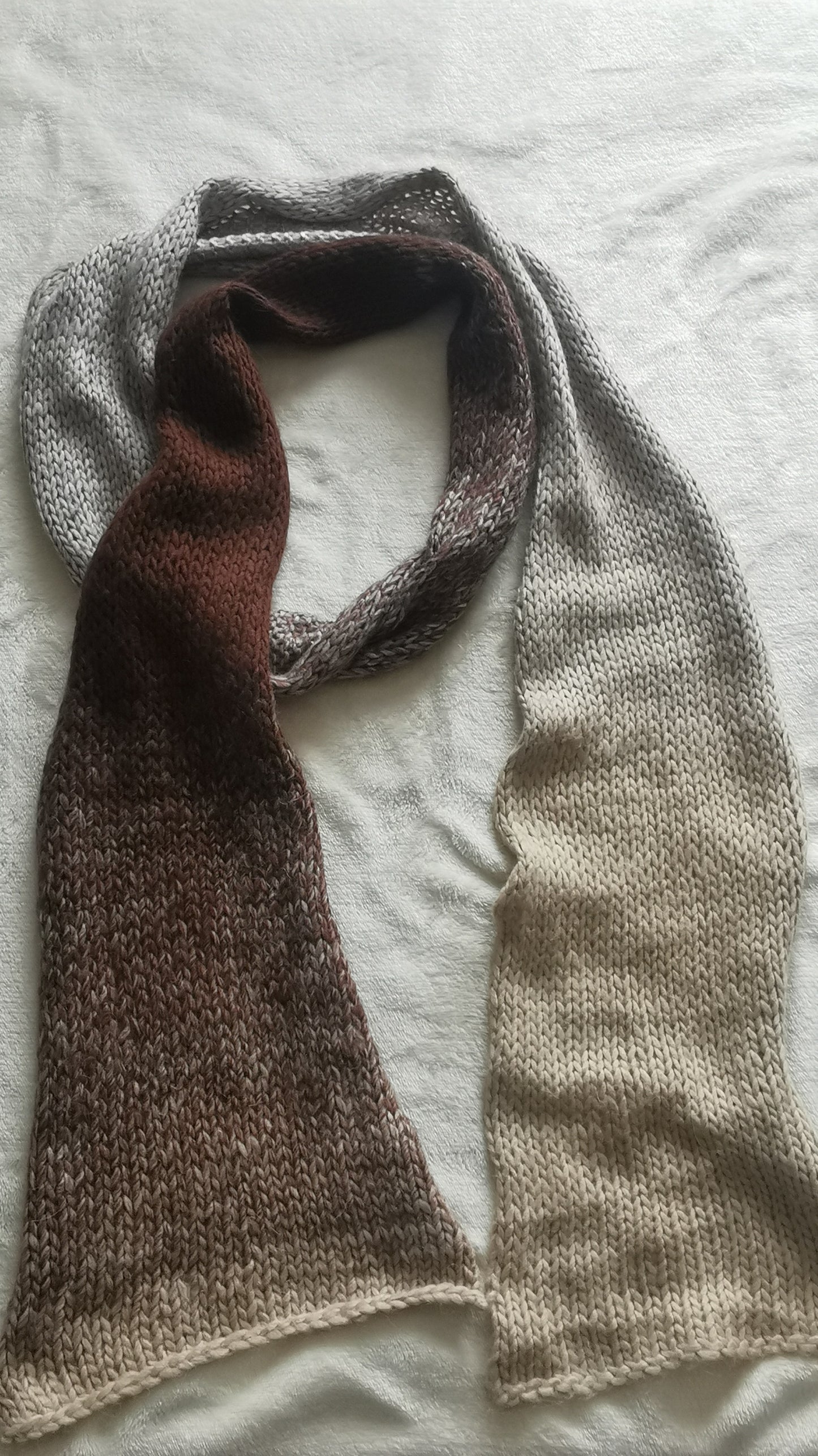 Écharpe Marron dégradé 🧣