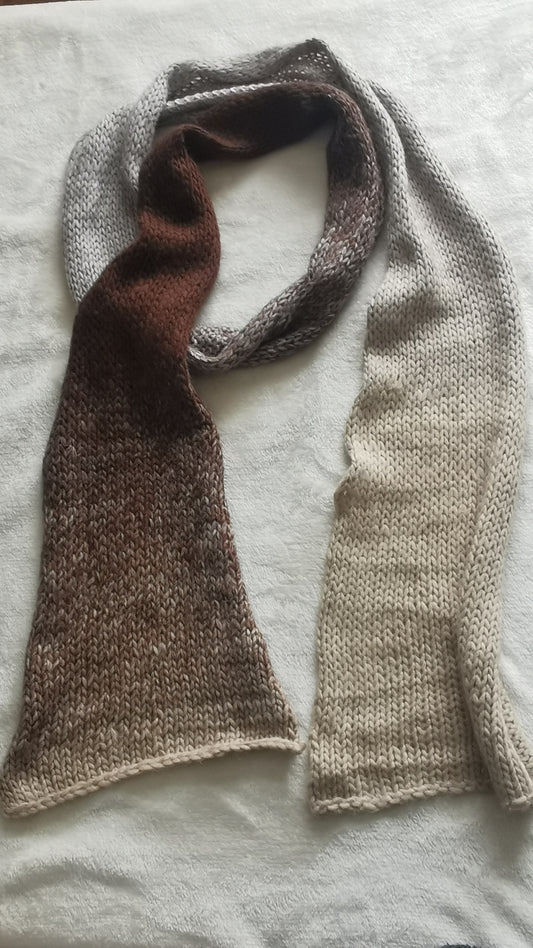 Écharpe Marron dégradé 🧣